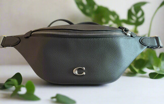 Coach Charter Leather Belt Bag