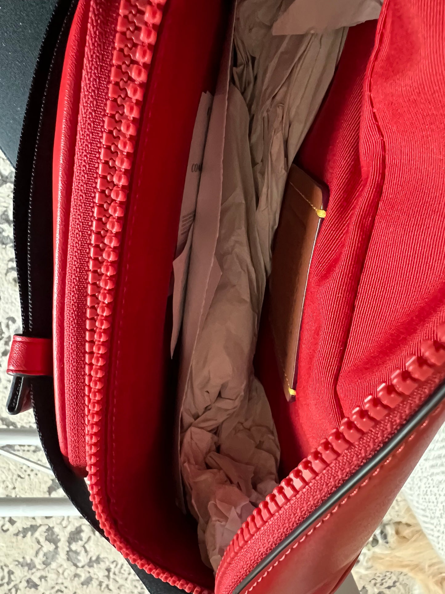 Coach Racer Red and Signature Bum Bag