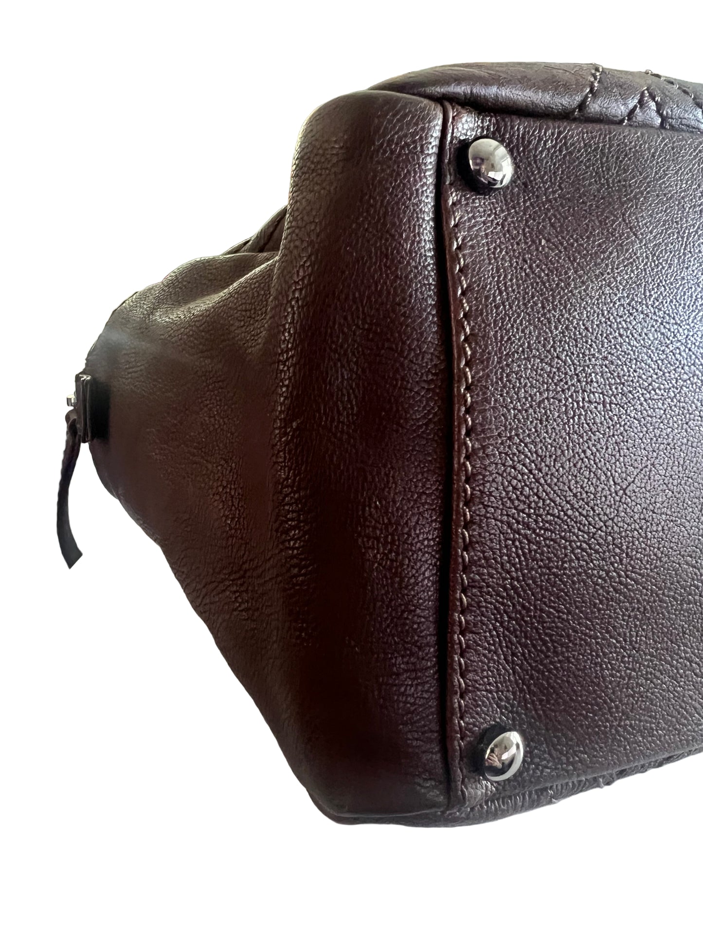 Chanel Caviarskin Dark Brown Tote