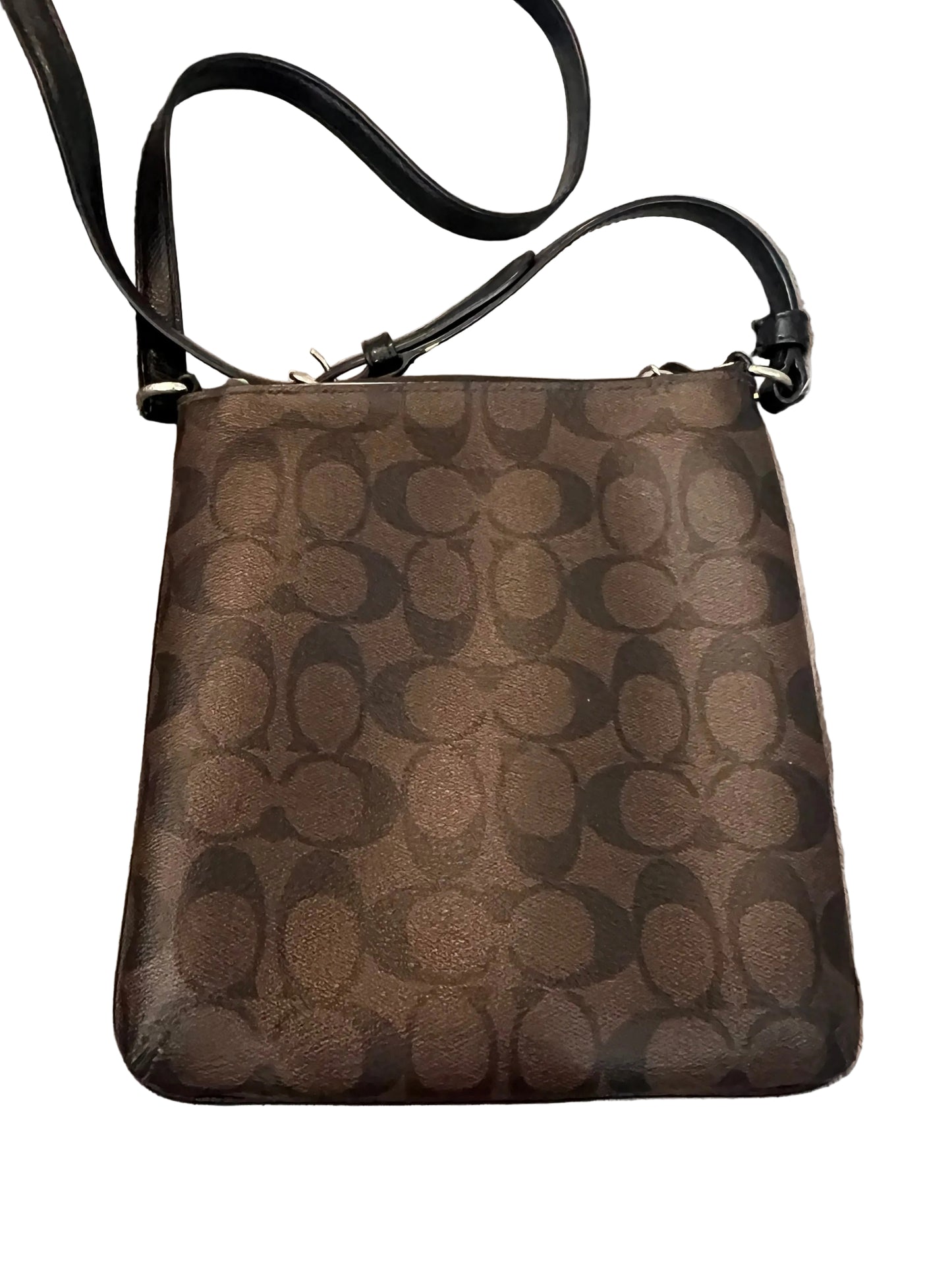 Coach Signature Neon Stripe Messenger