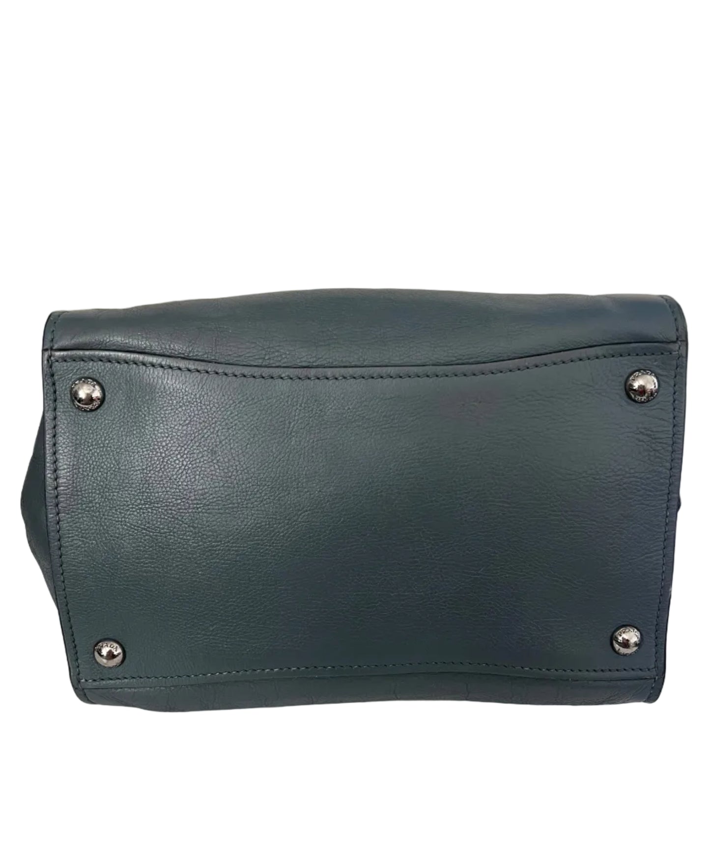 Prada Glace Calf Sound Lock Tote