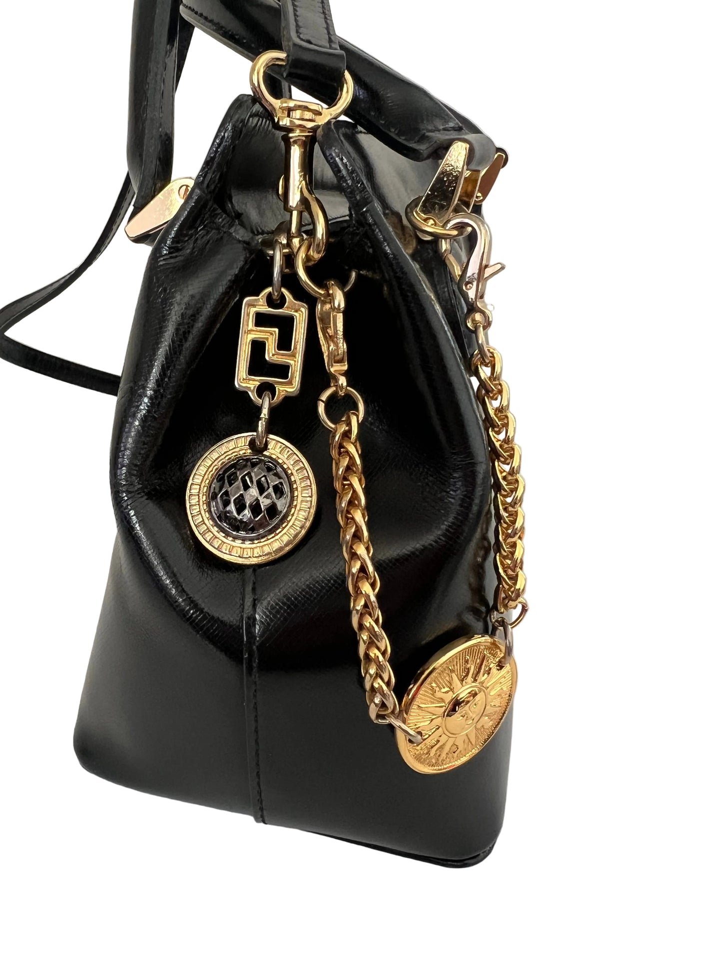 Gianni Versace Vintage Leather Satchel
