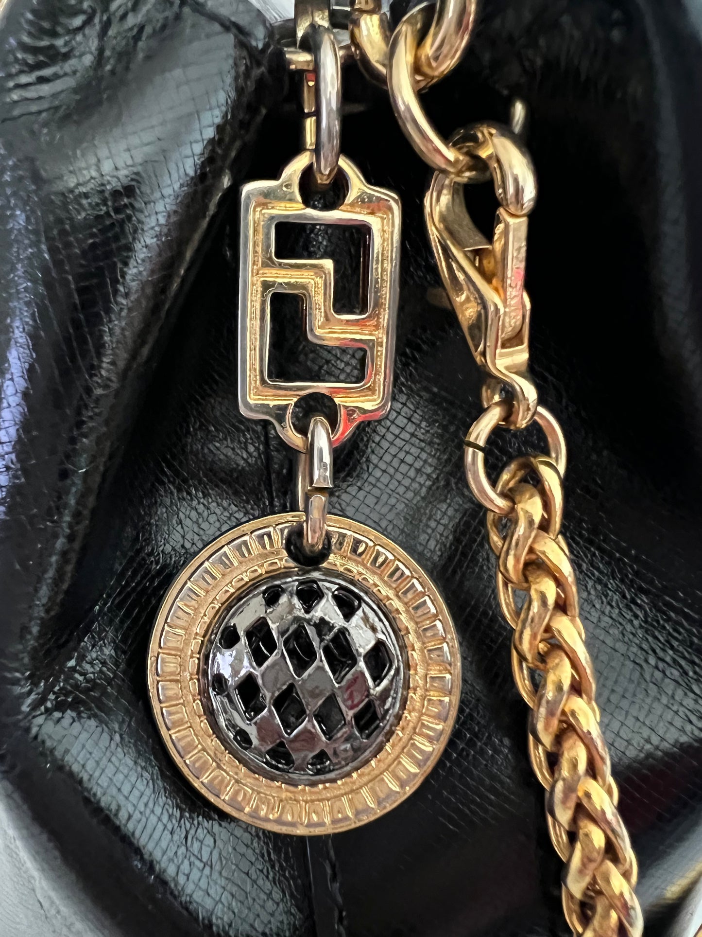 Gianni Versace Vintage Leather Satchel