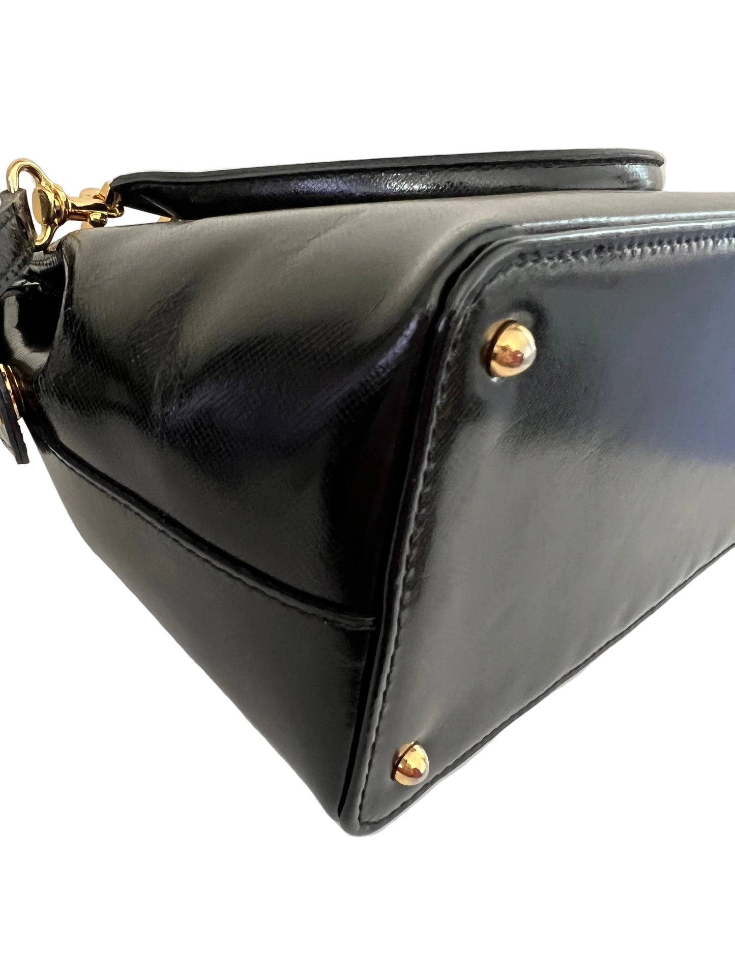 Gianni Versace Vintage Leather Satchel