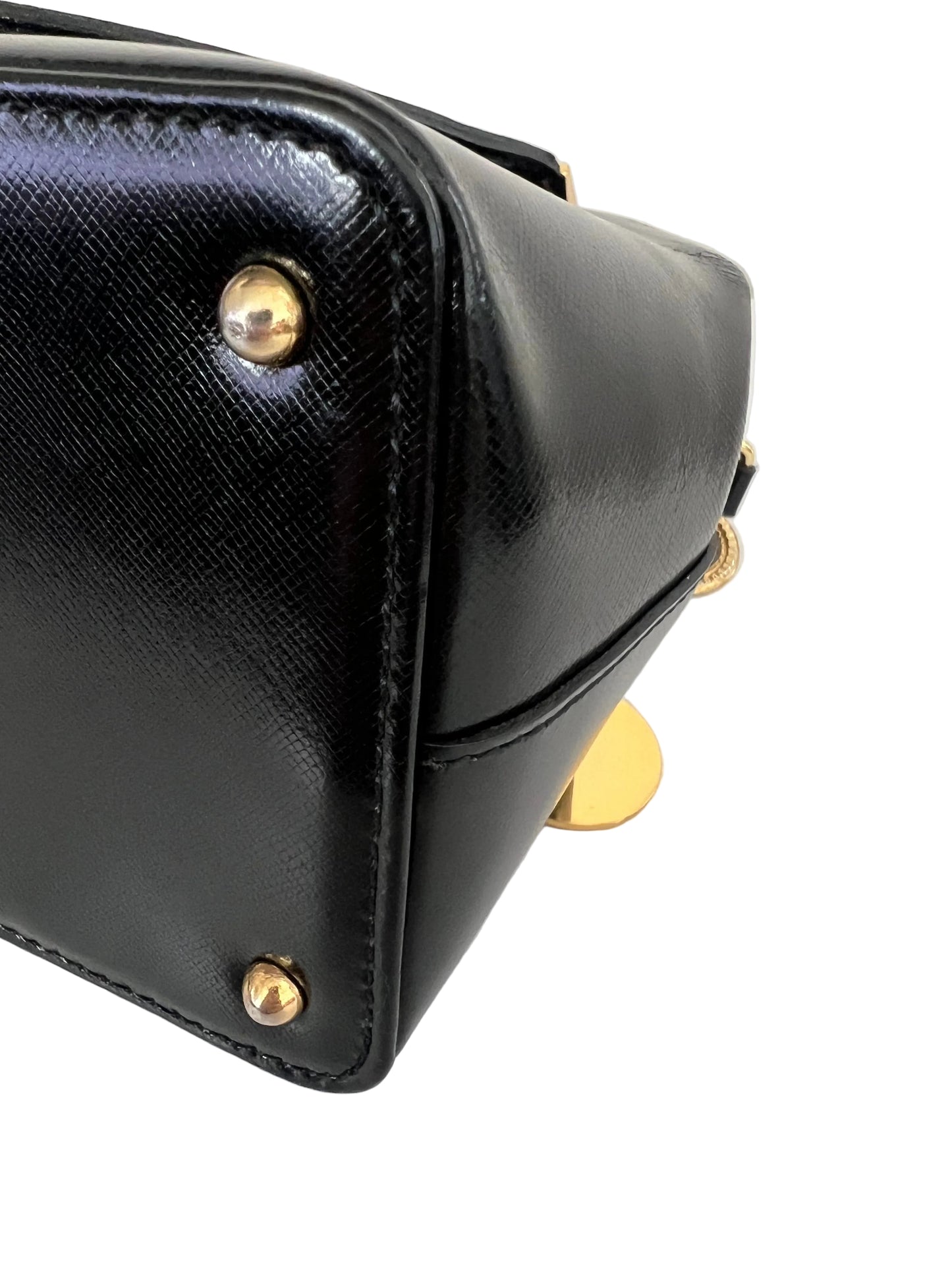 Gianni Versace Vintage Leather Satchel