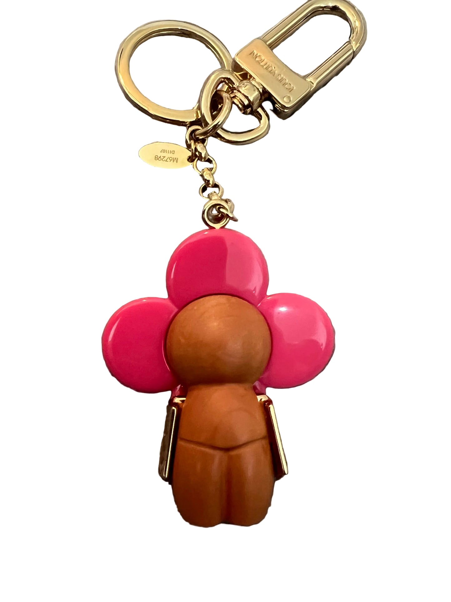 Louis Vuitton Pink Vivienne Bag Charm