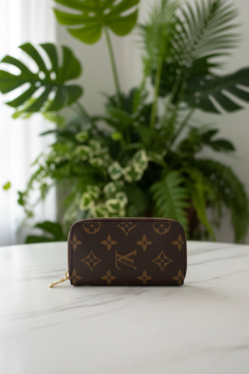 Louis Vuitton Monogram Zippy Key Case