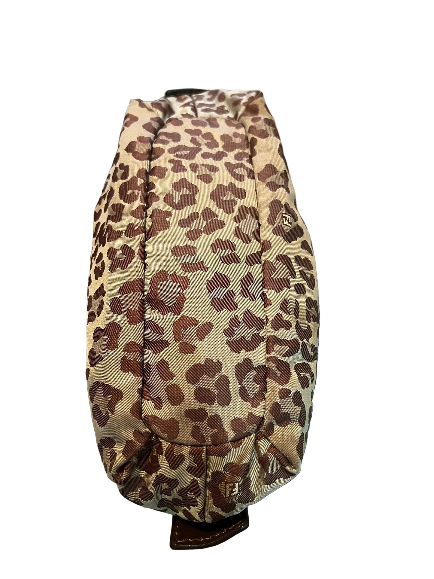 Fendi Nylon Leopard Cosmetic Pouch