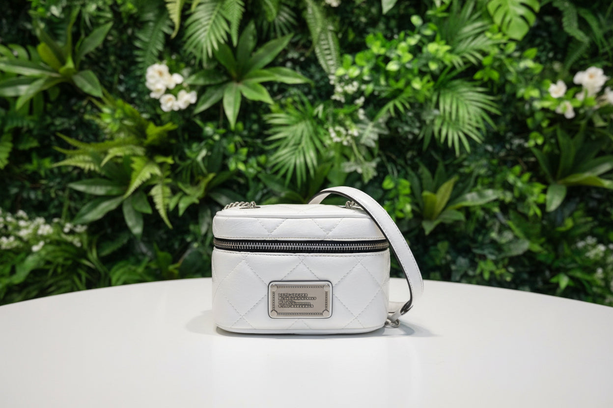 Marc Jacobs Quilted Patent Leather Vanity