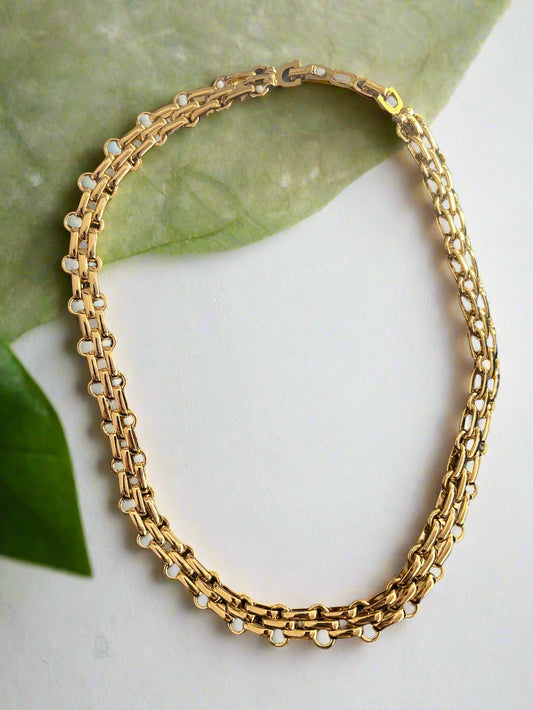 Dior Vintage Link Necklace