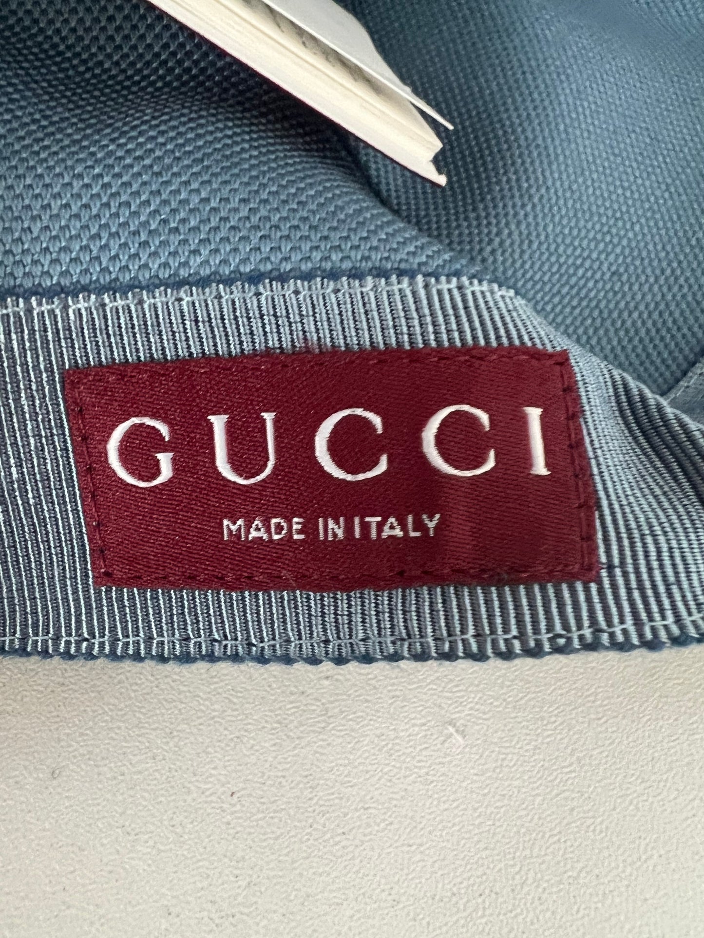 Gucci Denim Hat w/ Horsebit