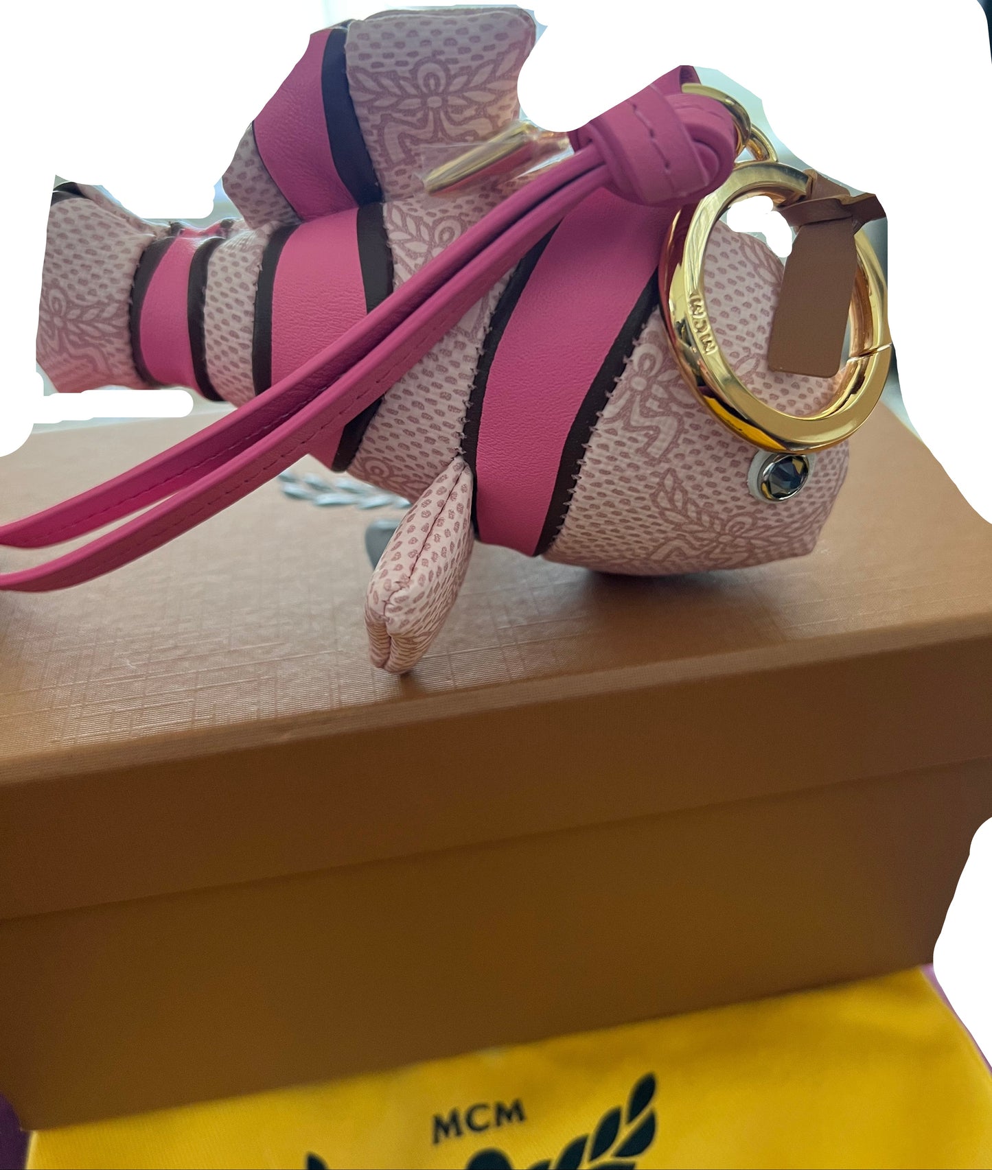 MCM Himmel Pink Fish Charm