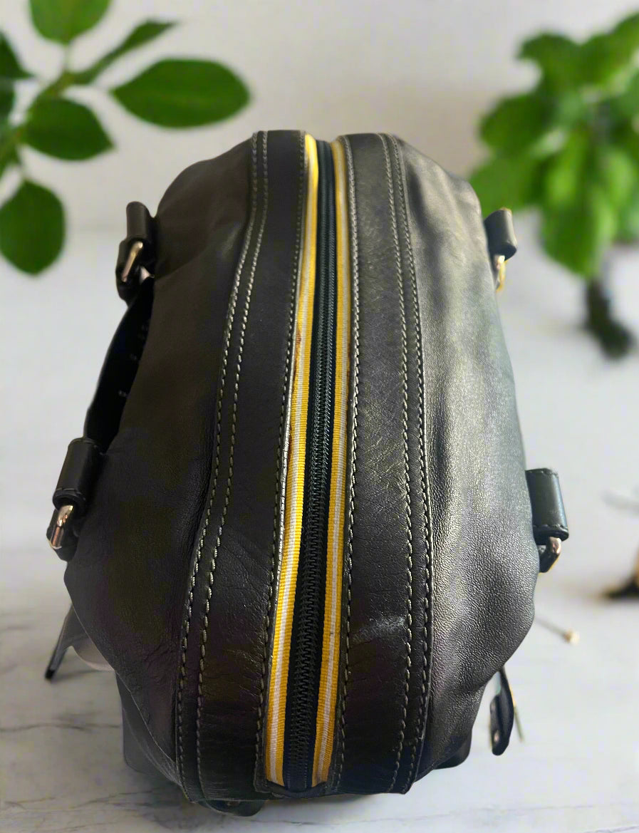 Chloe Leather Studded Patsy Satchel
