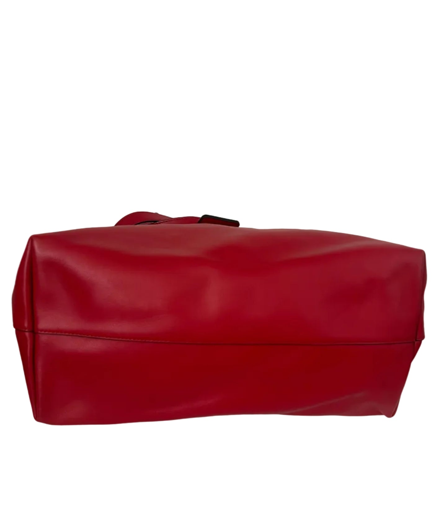 Prada Vintage Red Leather Tote