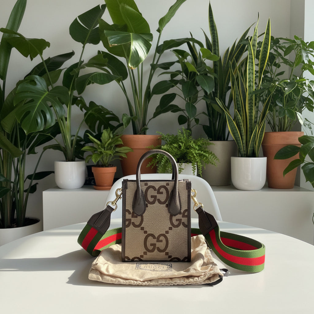Gucci Jumbo GG Mini Vertical Tote