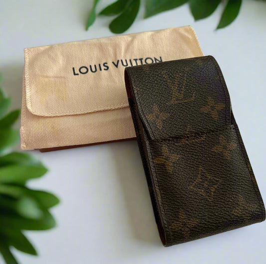 Louis Vuitton Monogram Cigarette Case Full Set
