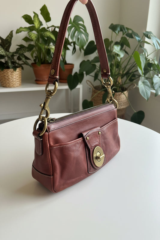 Coach Vintage 65th Anniversary Legacy Turnlock Shoulder and Wristlet