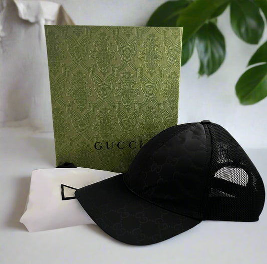 Gucci Nylon and Mesh Baseball Hat