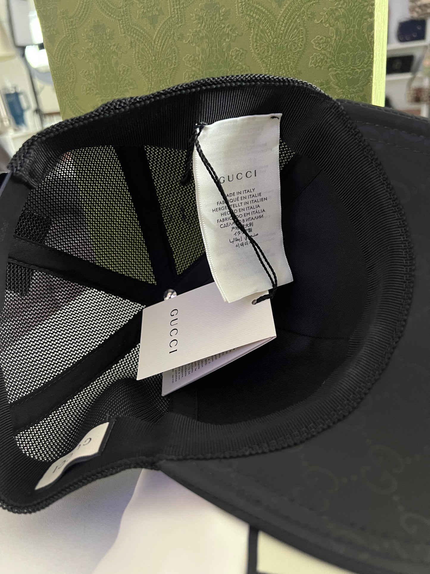 Gucci Nylon and Mesh Baseball Hat