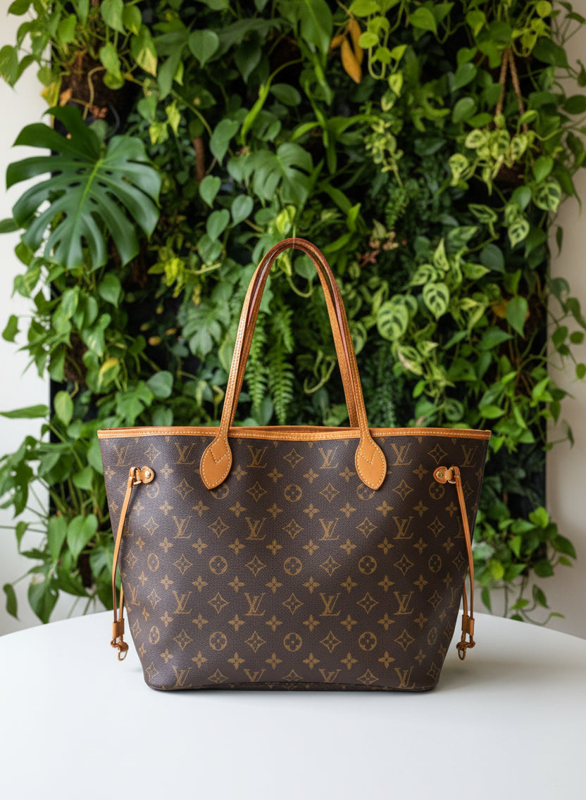 Louis Vuitton Monogram Neverfull MM with Pouch