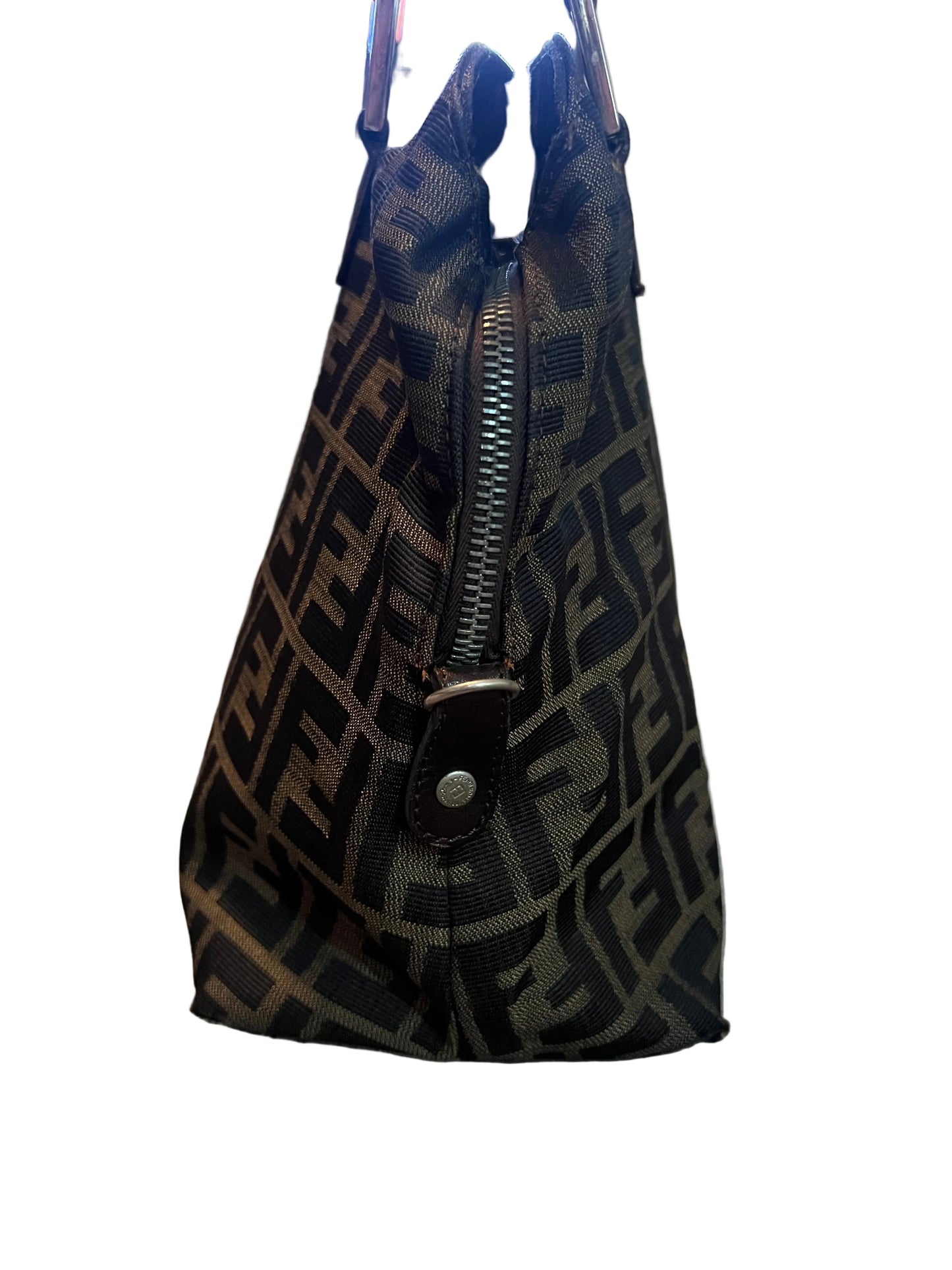 Fendi Zucca Top Handle Satchel