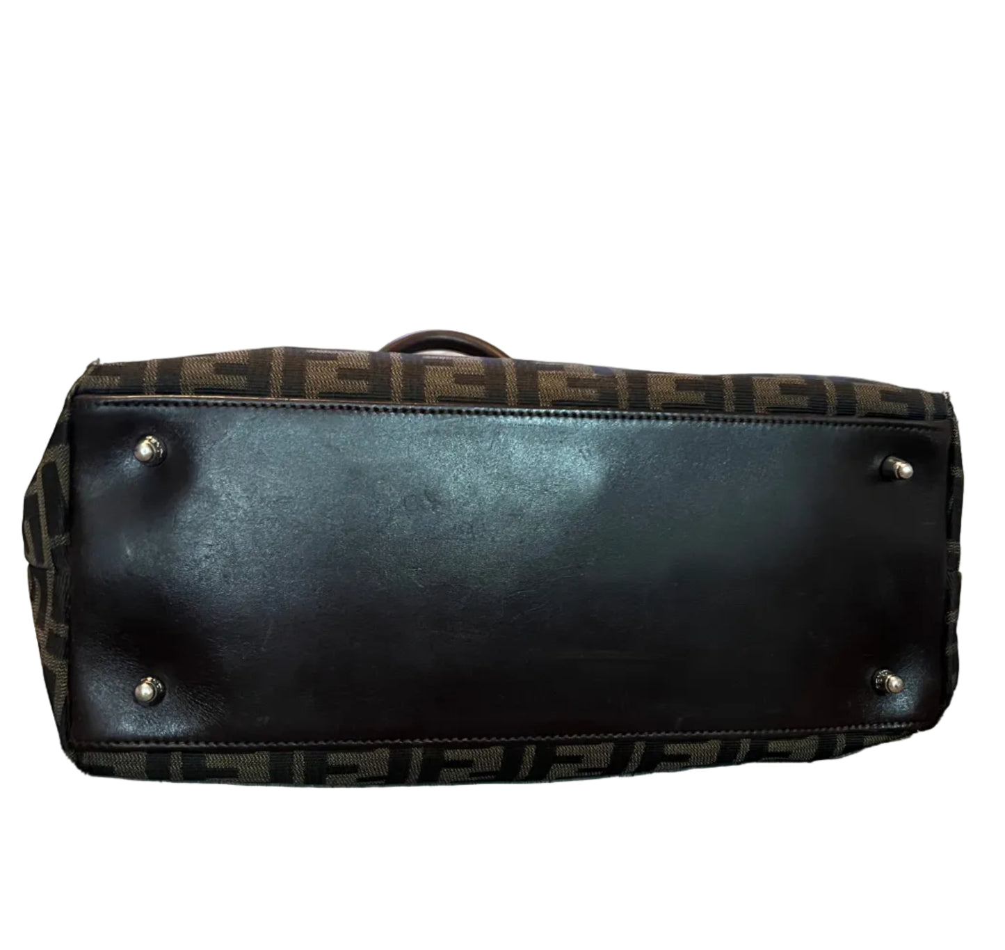Fendi Zucca Top Handle Satchel
