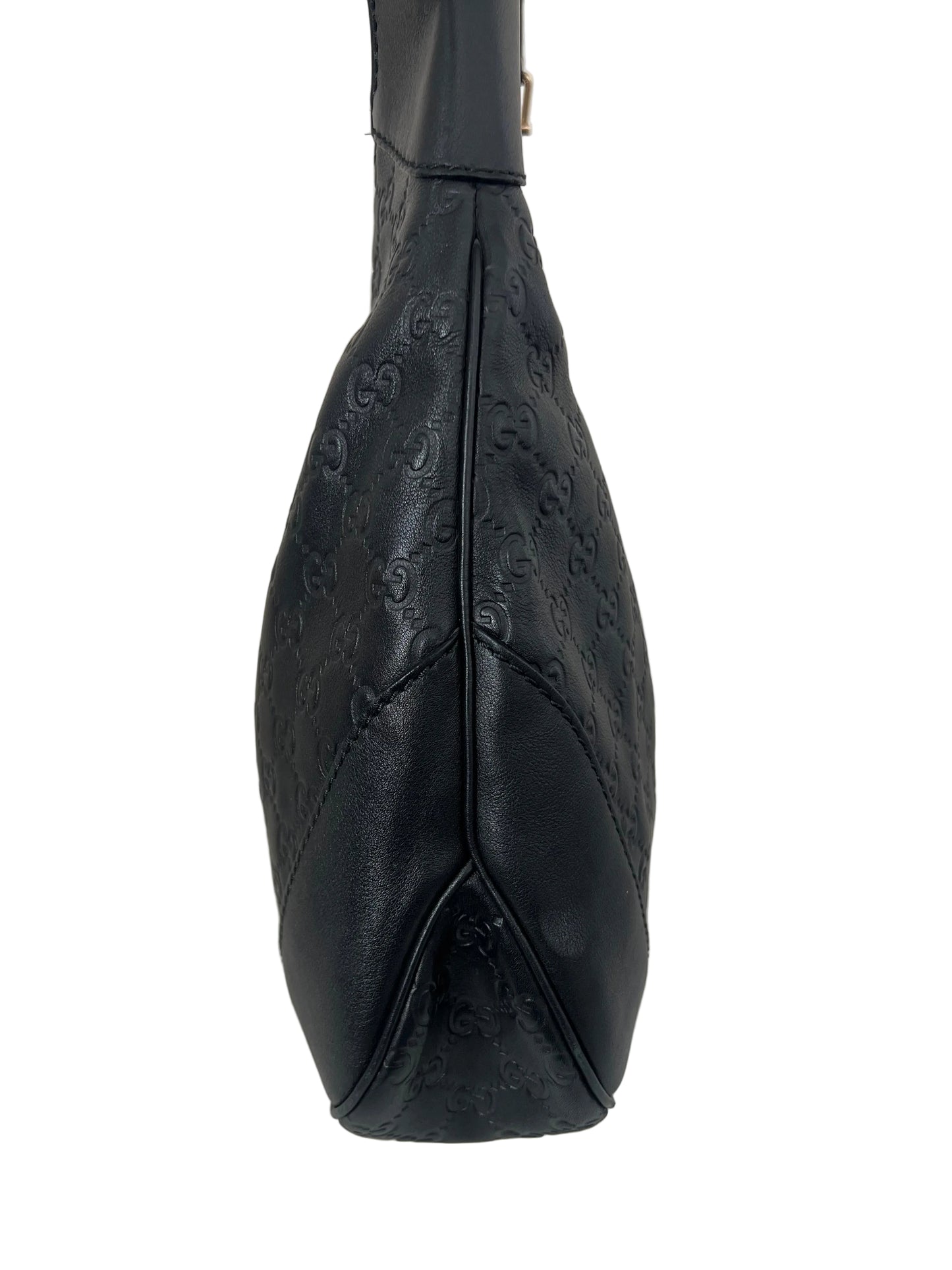Gucci Embossed Leather Charlotte Hobo