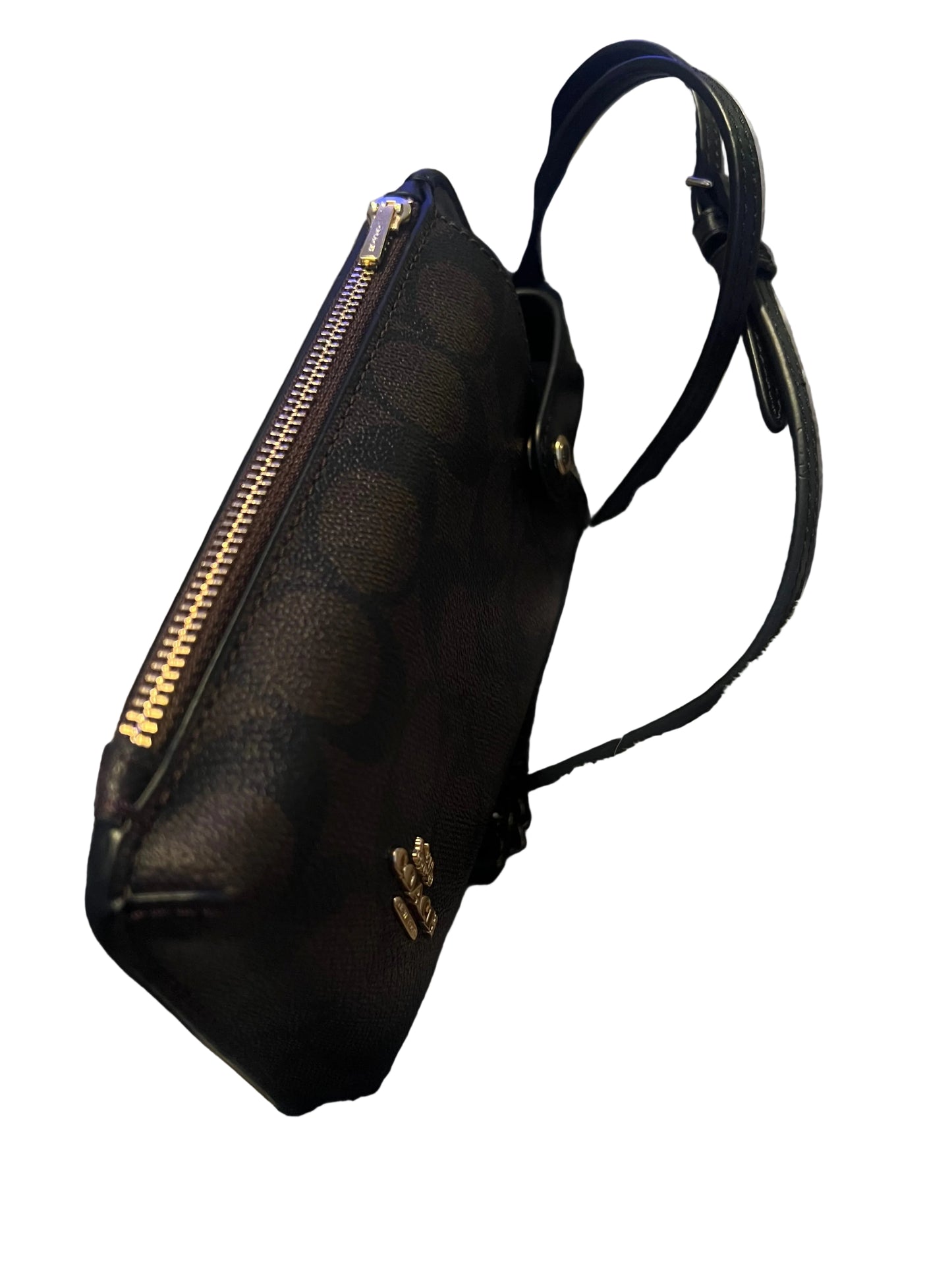 Coach Coated Canvas Phone Crossbody