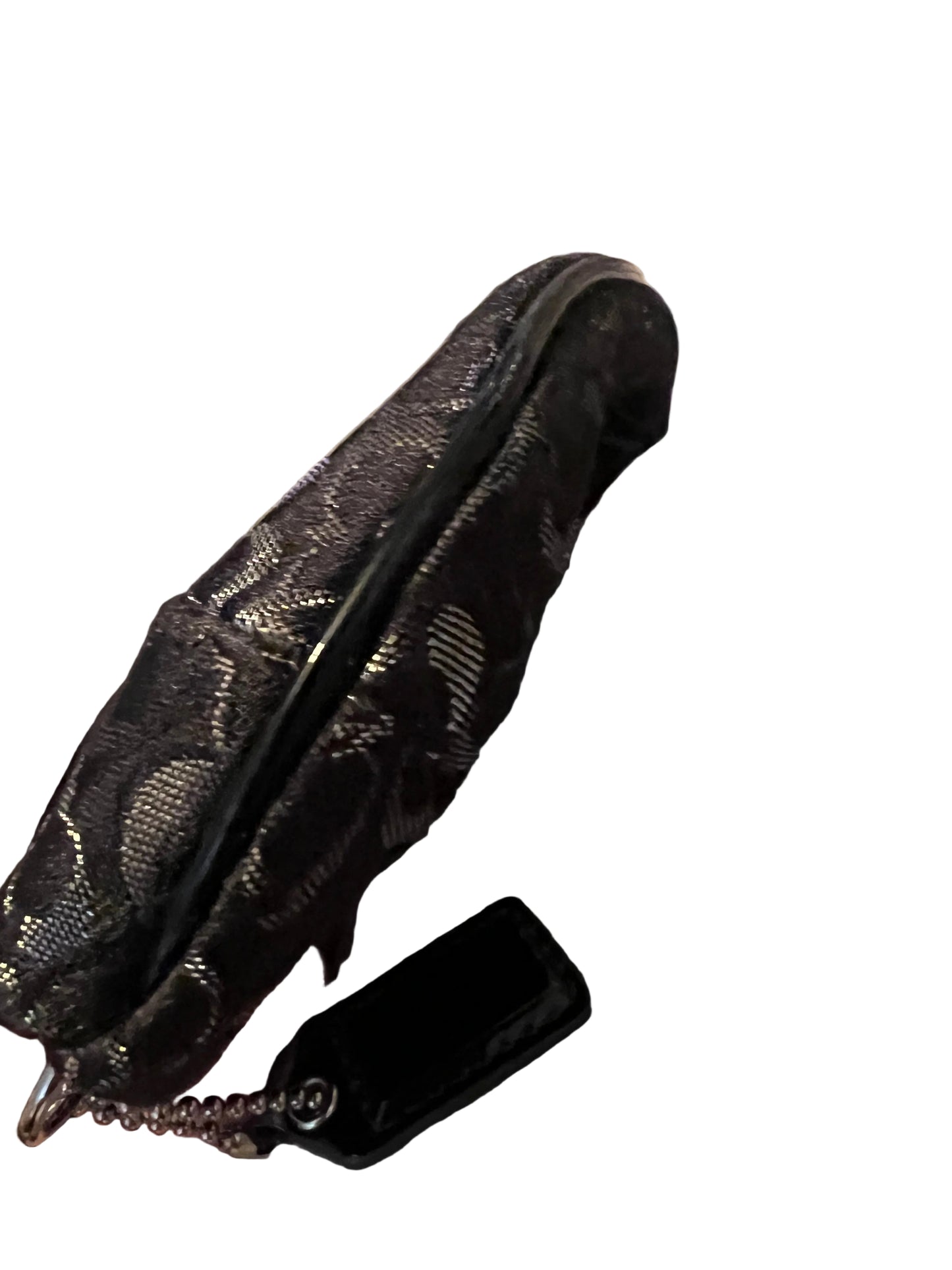 Coach Optic Kisslock Coin Pouch