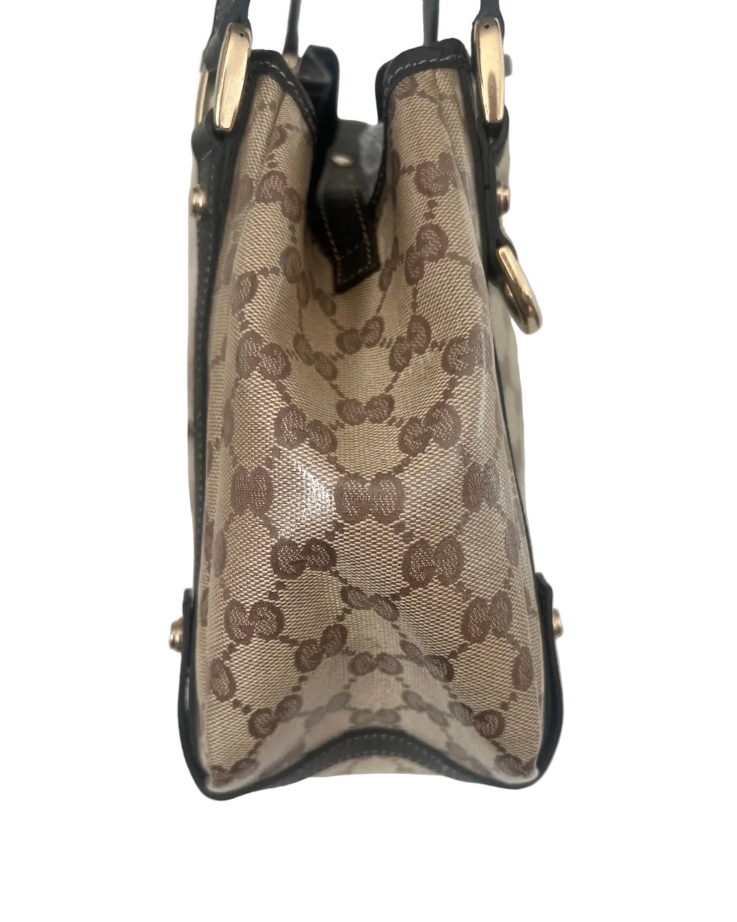 Gucci Vintage Crystal GG Abbey Shoulder Bag