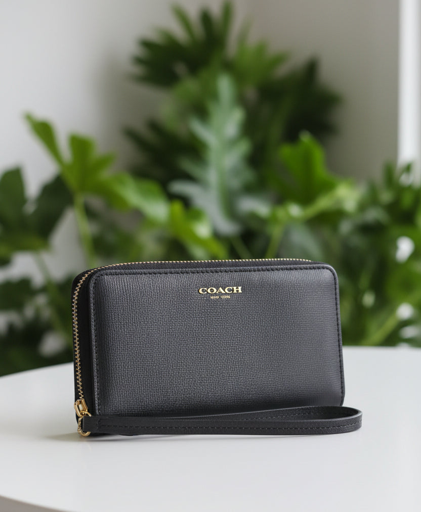 Coach Black Wallet