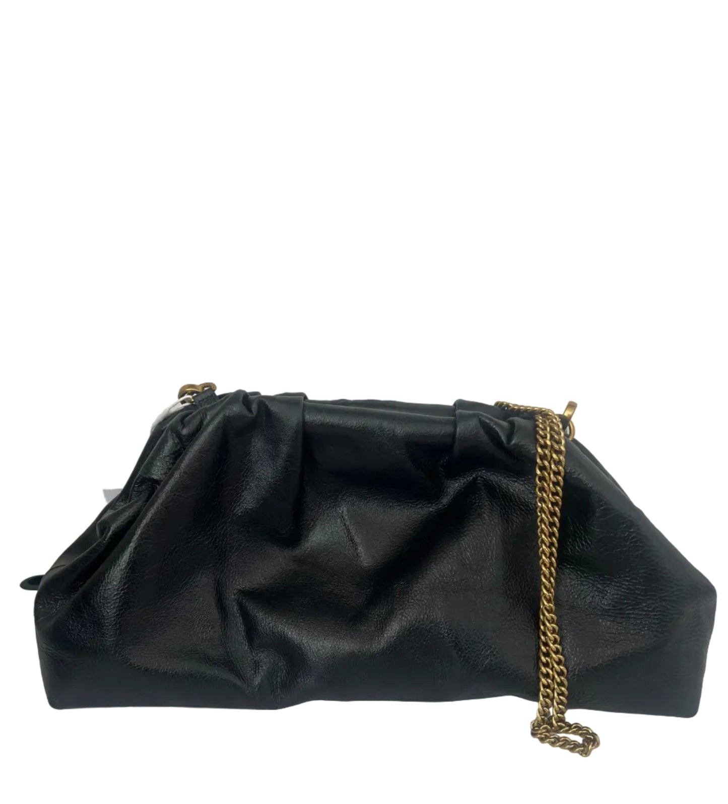 Walter Baker Black Leather Clutch/Crossbody