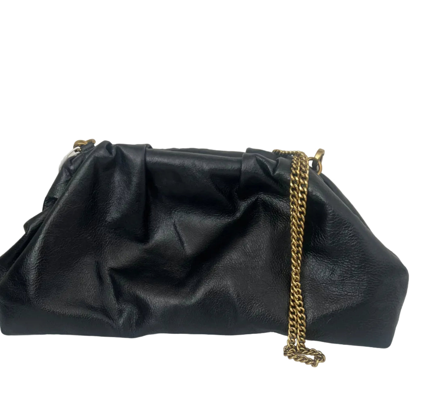 Walter Baker Black Leather Clutch/Crossbody