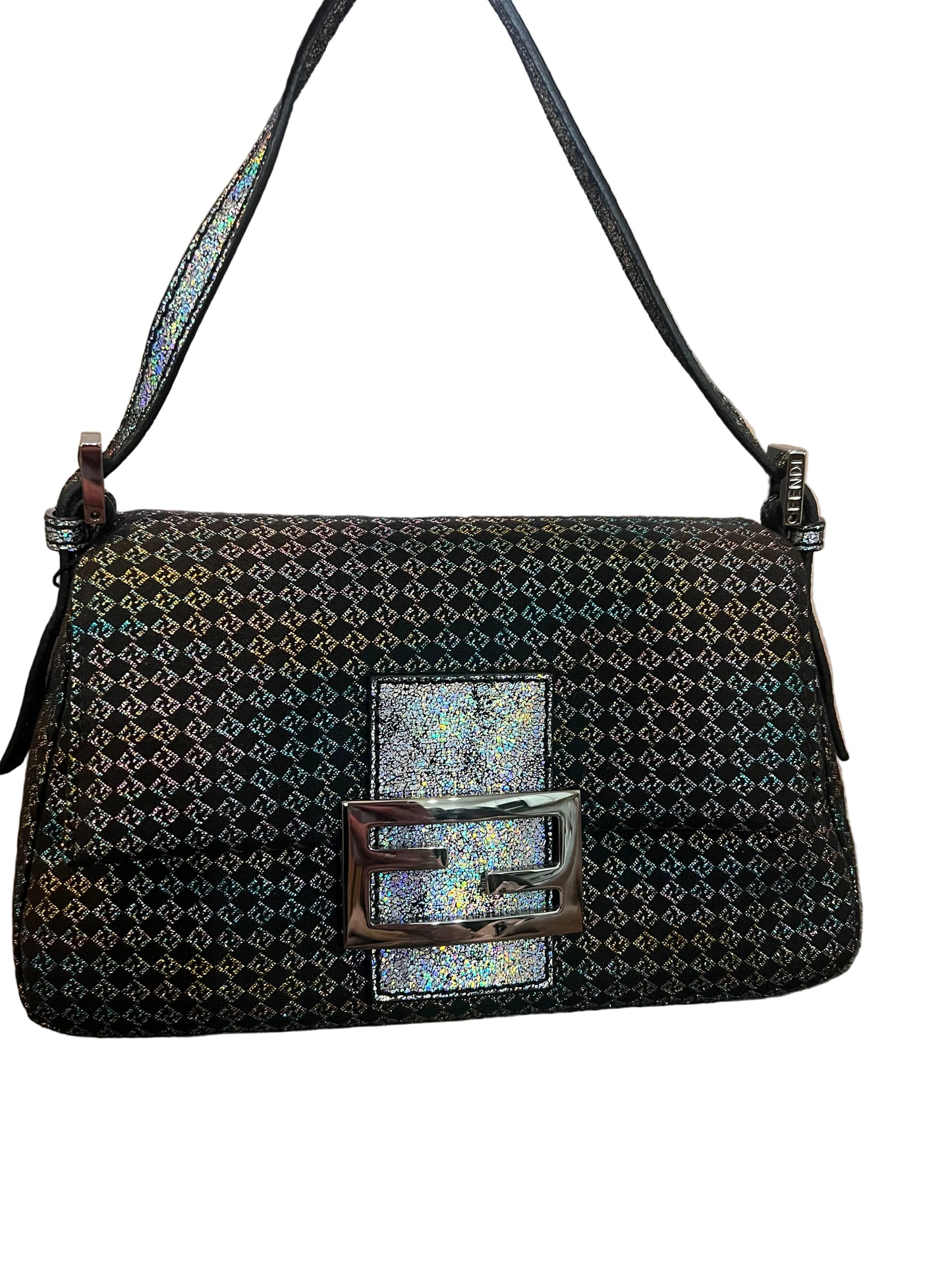 Fendi Iridescent Multicolor Mini Mamma Baguette