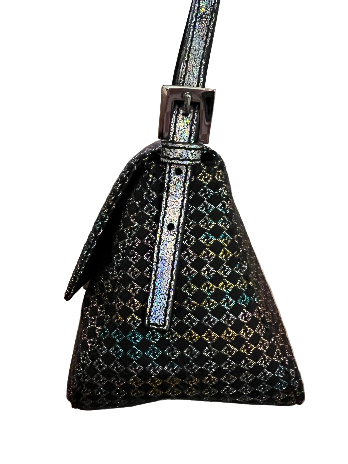Fendi Iridescent Multicolor Mini Mamma Baguette