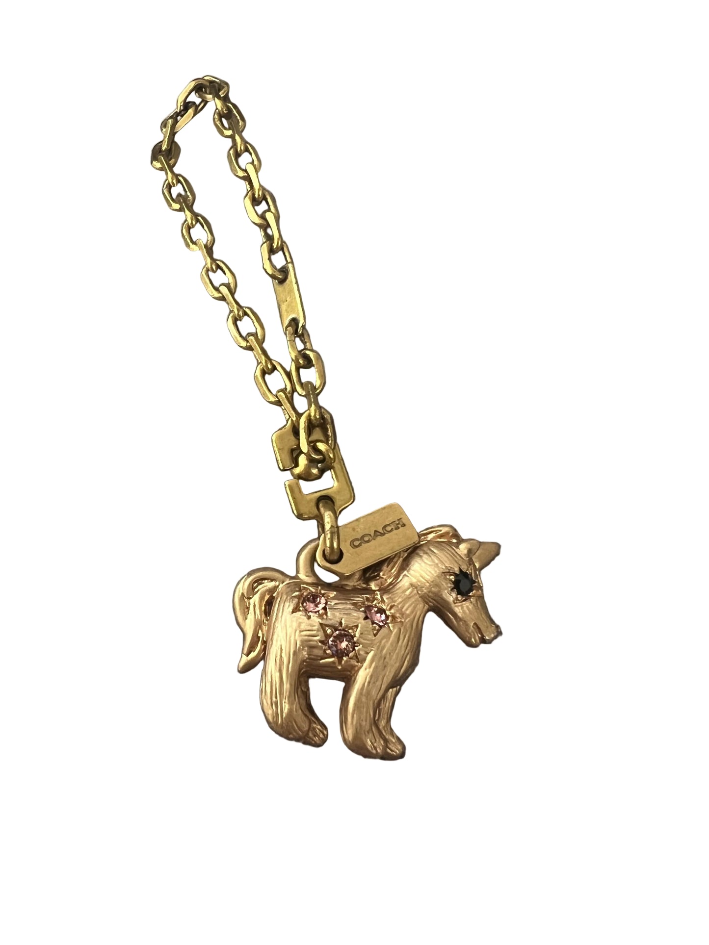 Coach Unicorn Bag Charm with Swarovski Crystals - Rare
