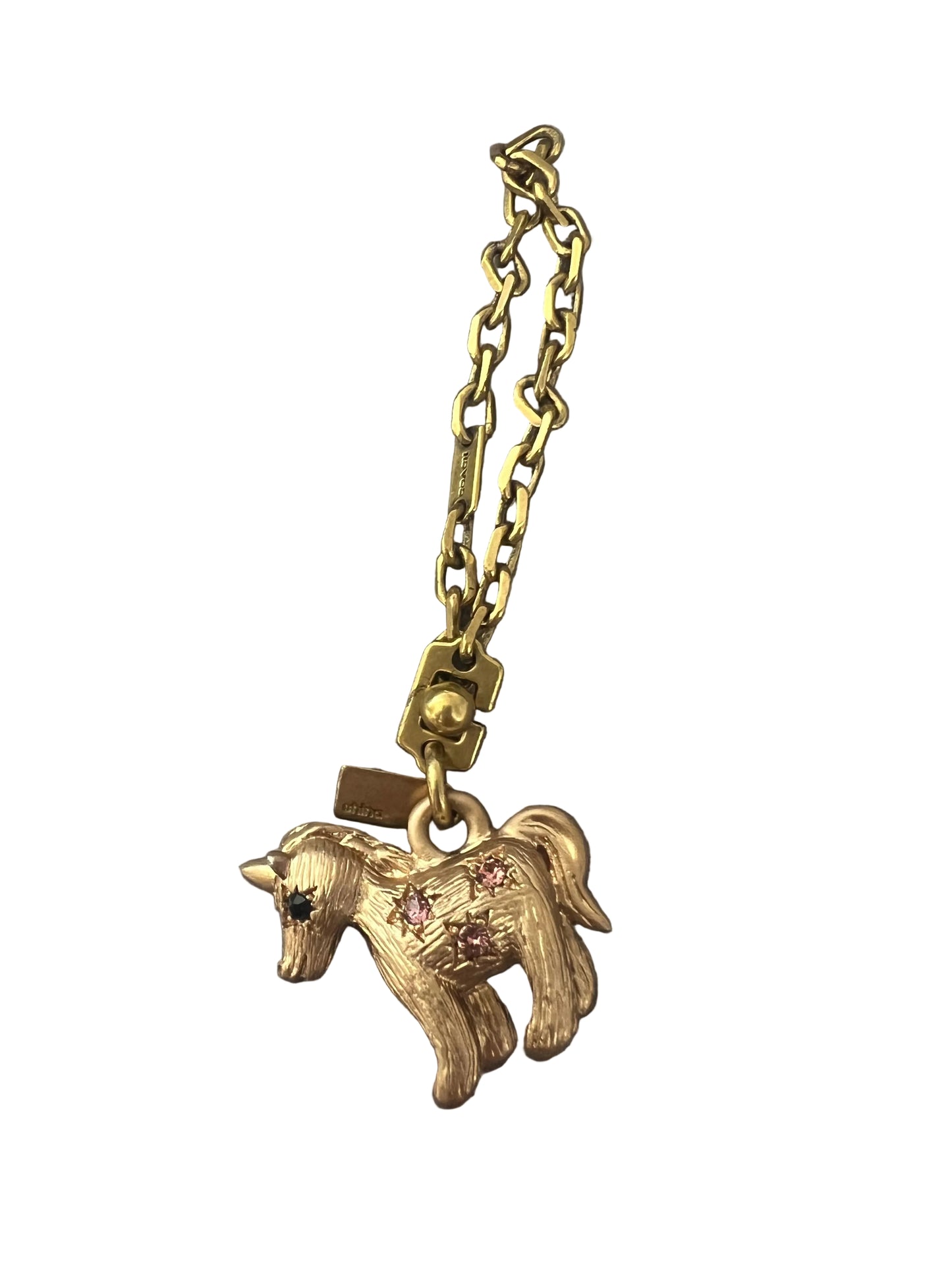 Coach Unicorn Bag Charm with Swarovski Crystals - Rare