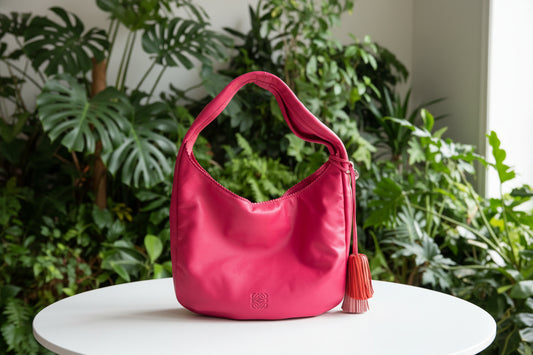 LOEWE Vivento Anagram Handbag pink