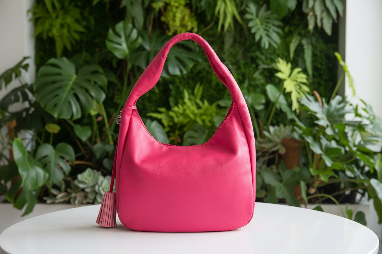 LOEWE Vivento Anagram Handbag pink
