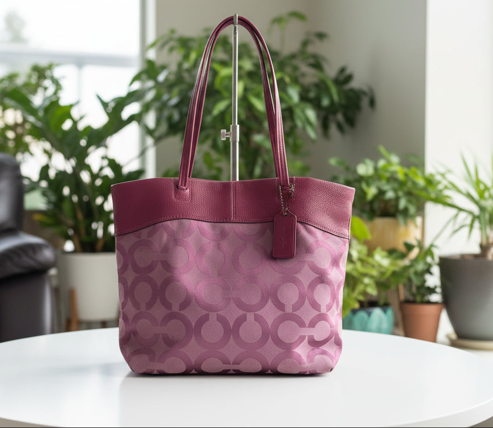 Coach Purple Laura Tote