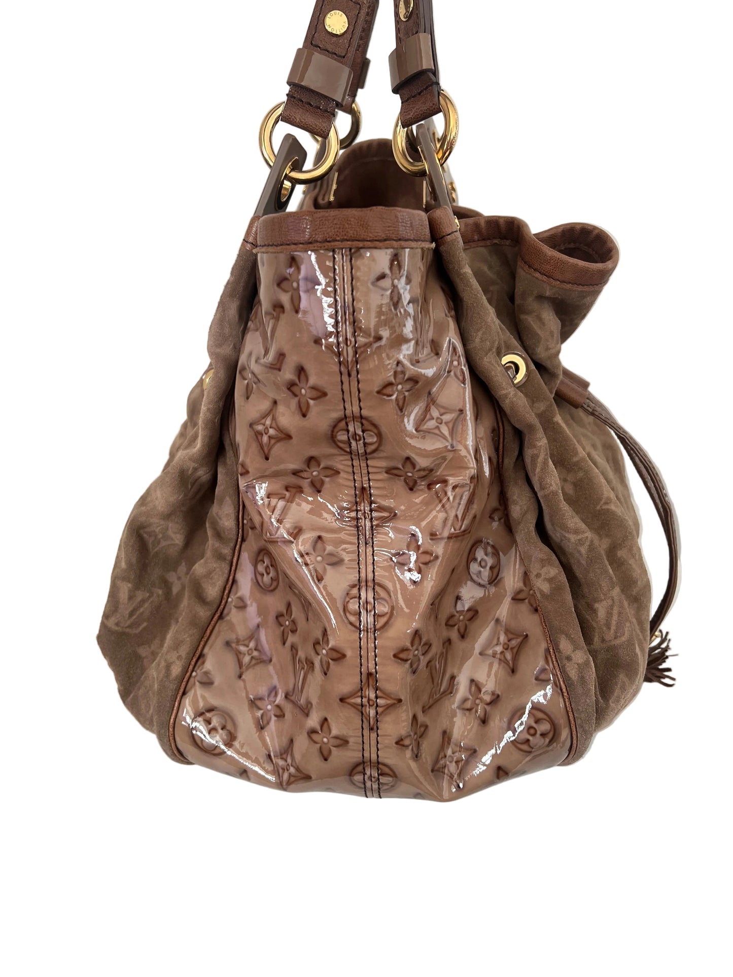 Louis Vuitton Limited Edition Suede Irene Bag