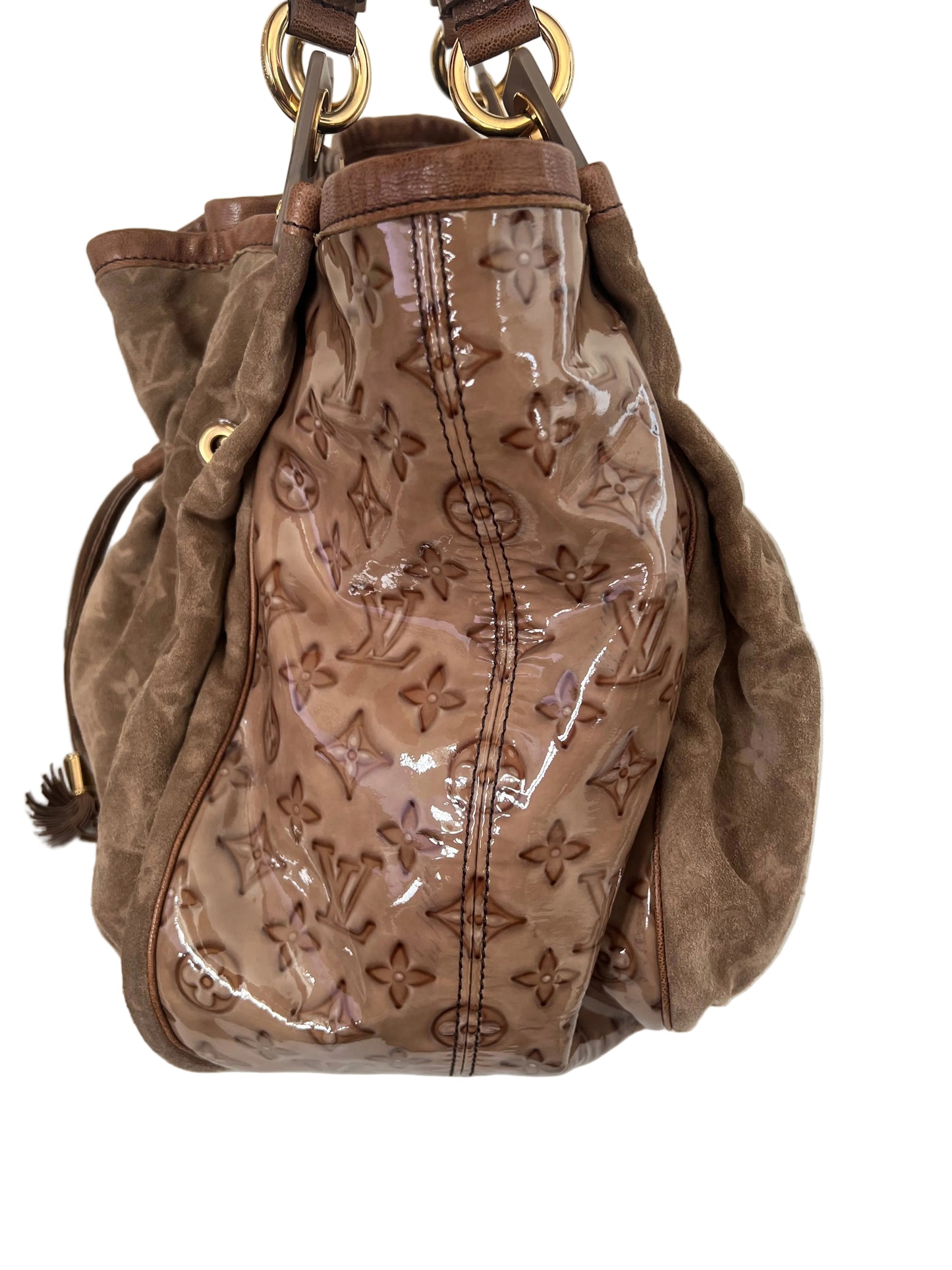 Louis Vuitton Limited Edition Suede Irene Bag
