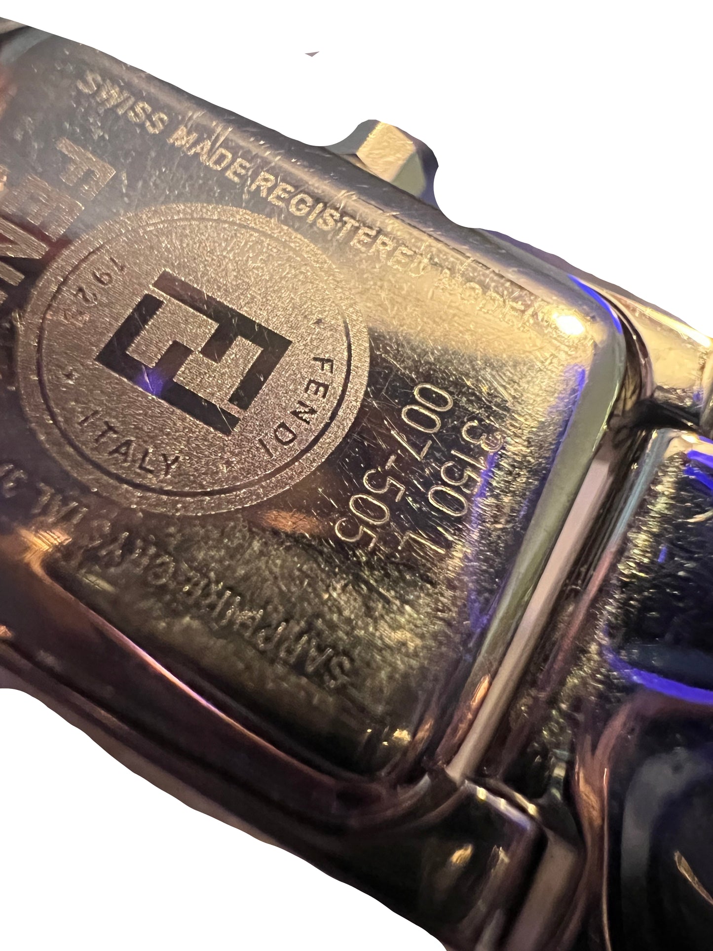 Fendi Silver Bracelet Watch