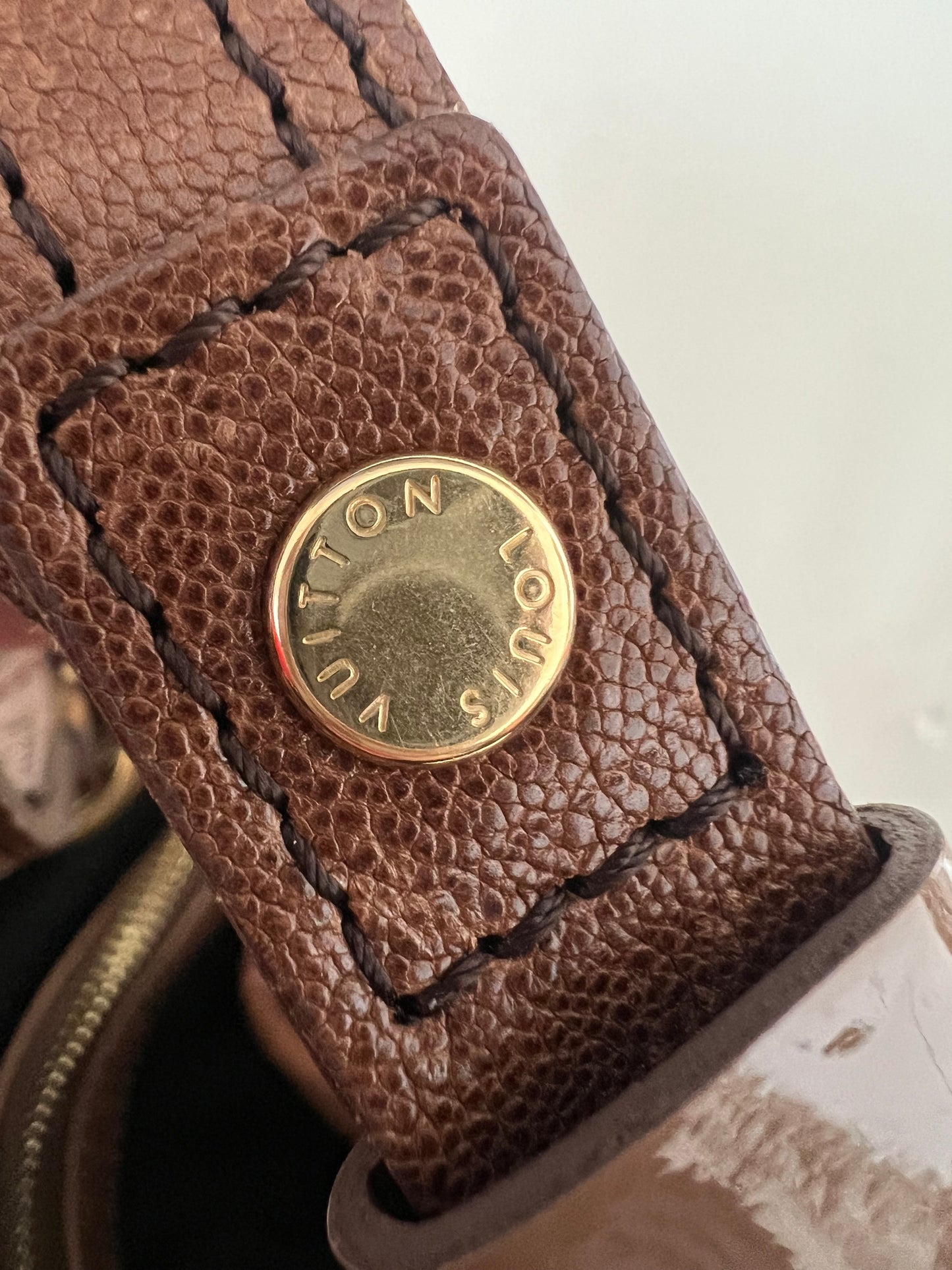 Louis Vuitton Limited Edition Suede Irene Bag