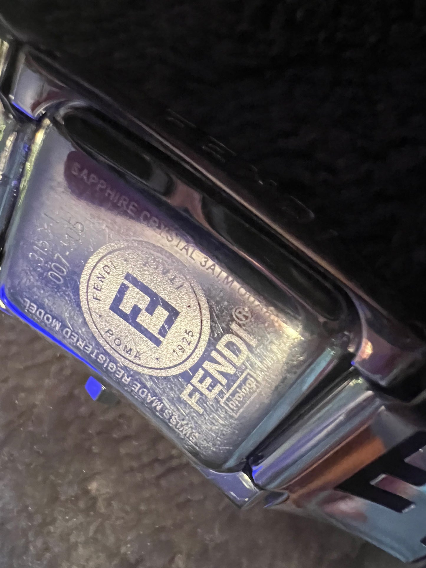 Fendi Silver Bracelet Watch