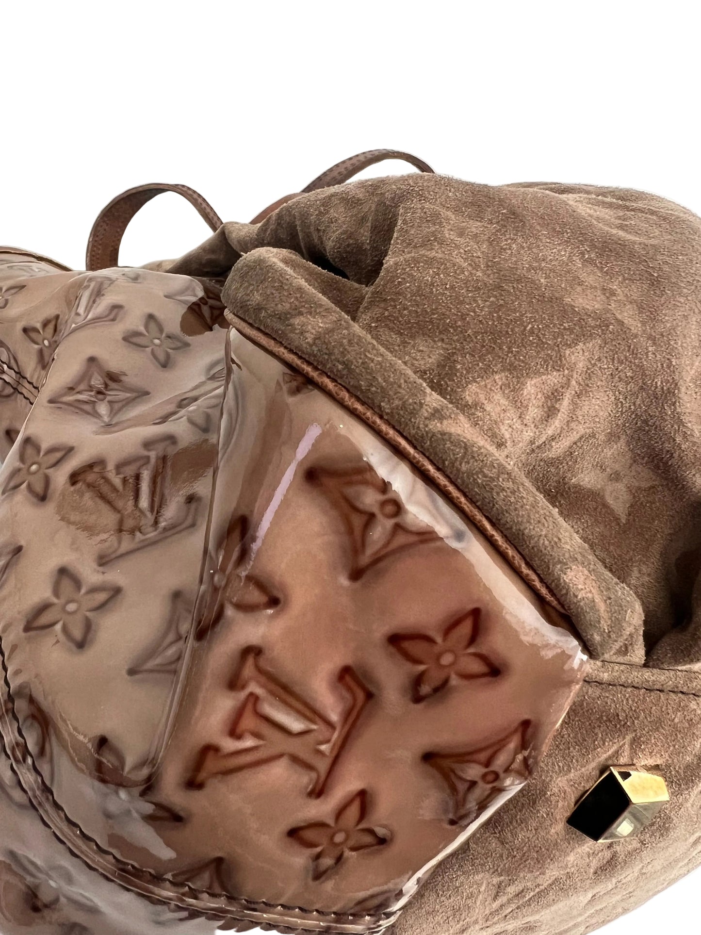 Louis Vuitton Limited Edition Suede Irene Bag