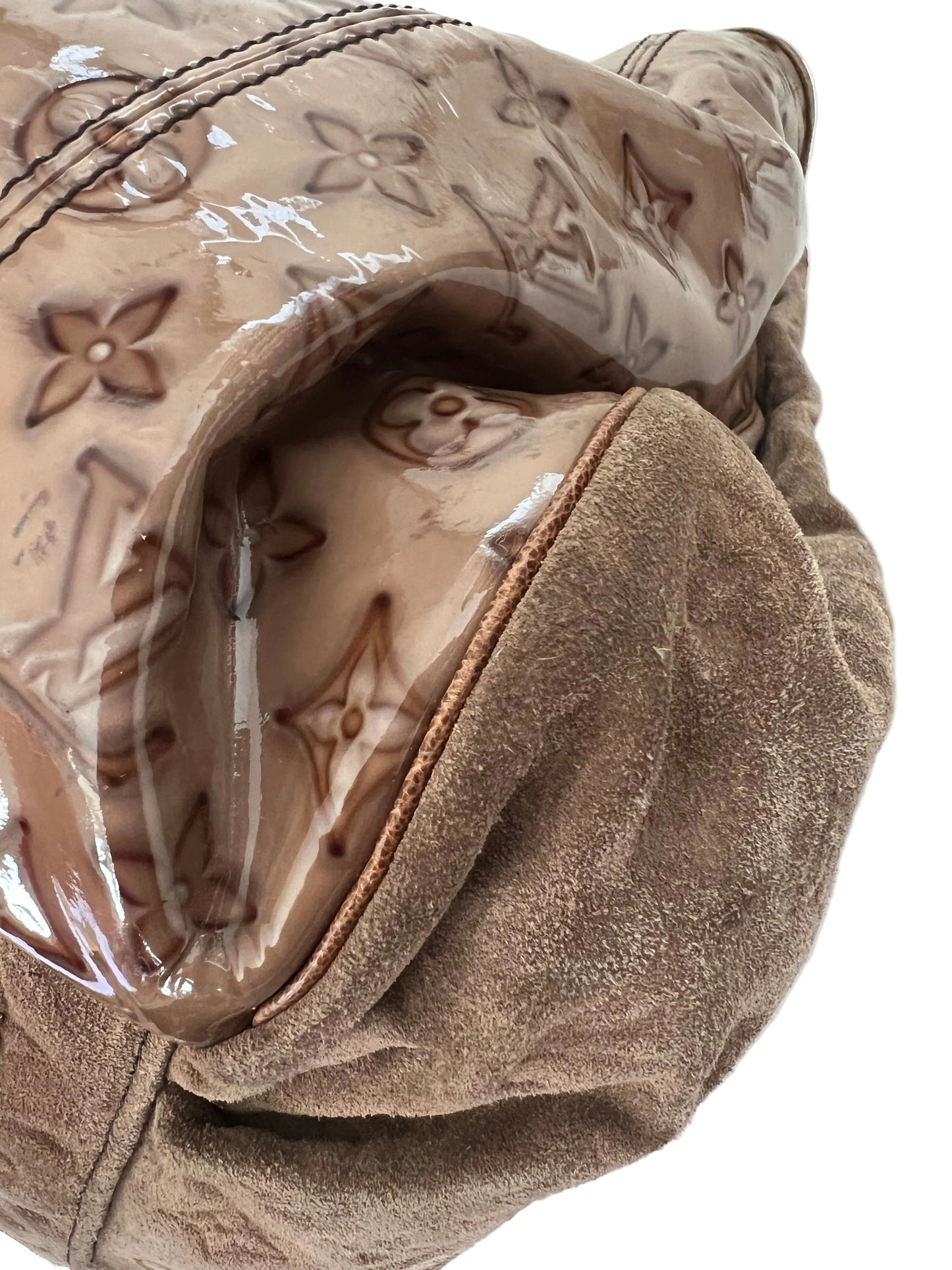 Louis Vuitton Limited Edition Suede Irene Bag