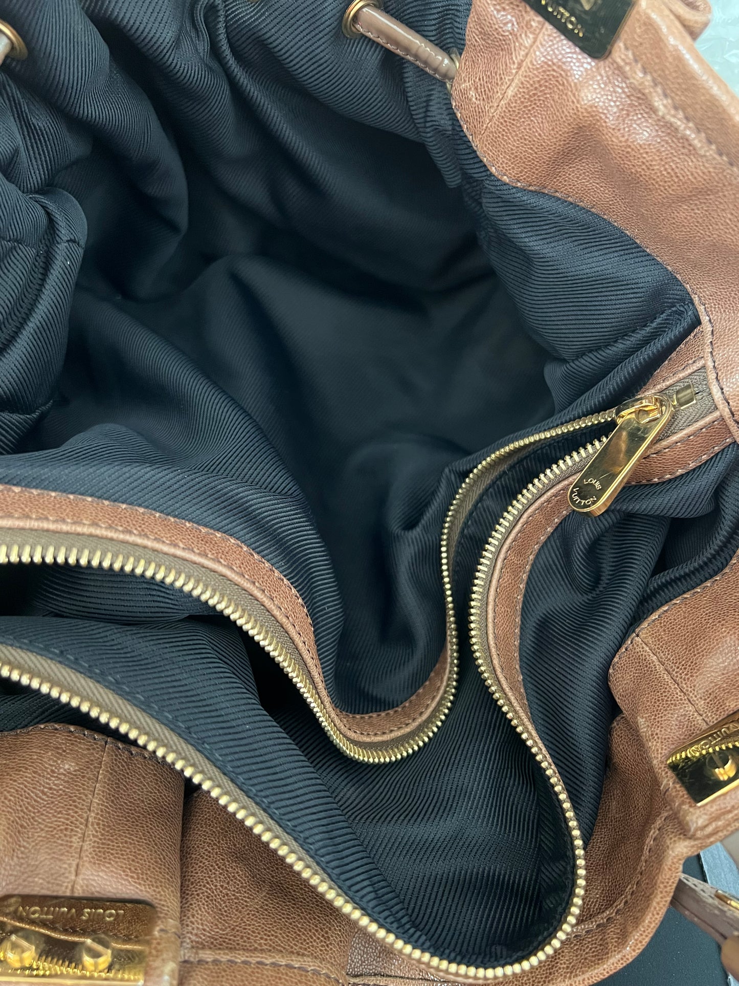 Louis Vuitton Limited Edition Suede Irene Bag