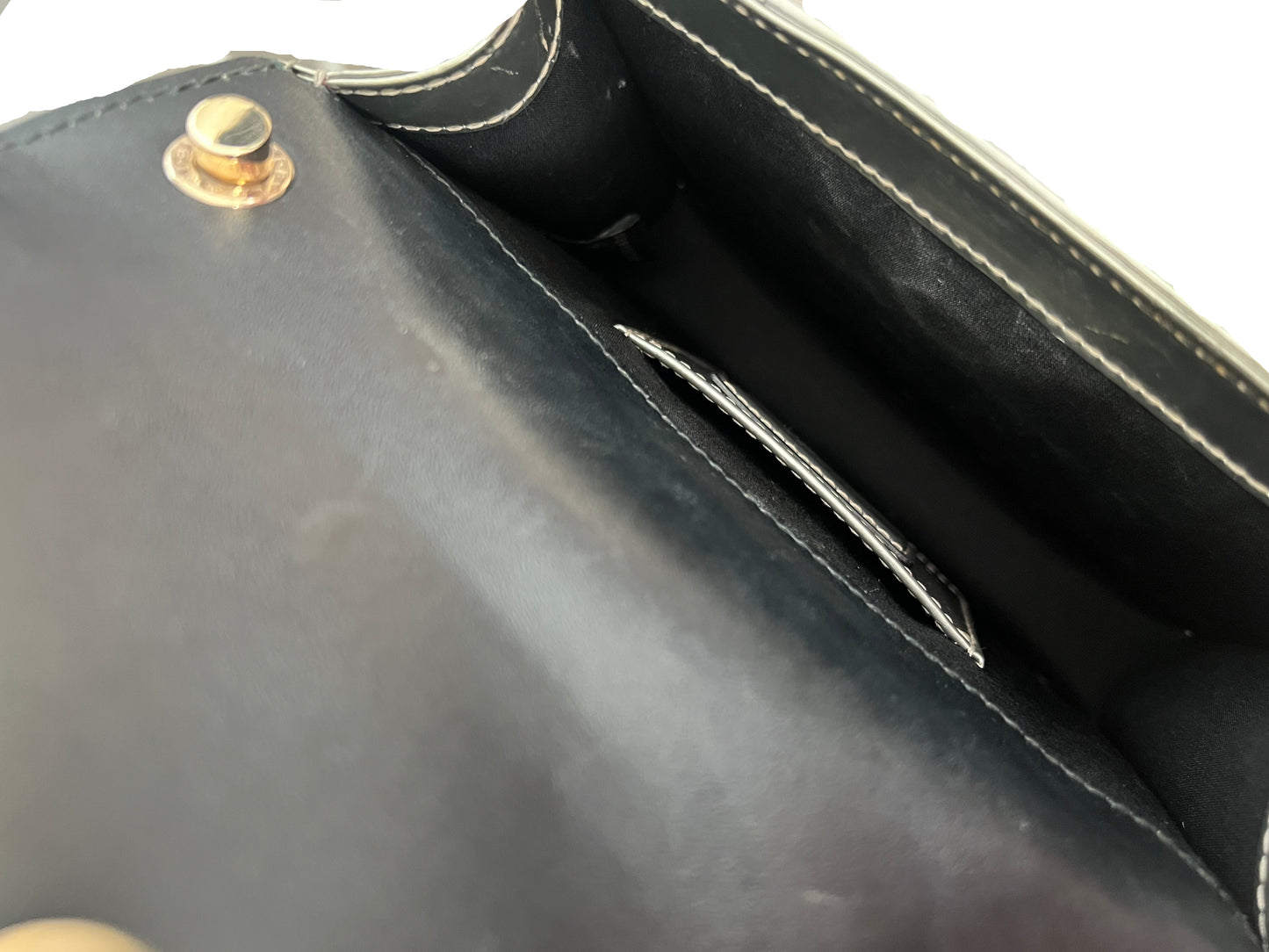 Bvlgari Serpenti Forever Silver Shoulder Bag