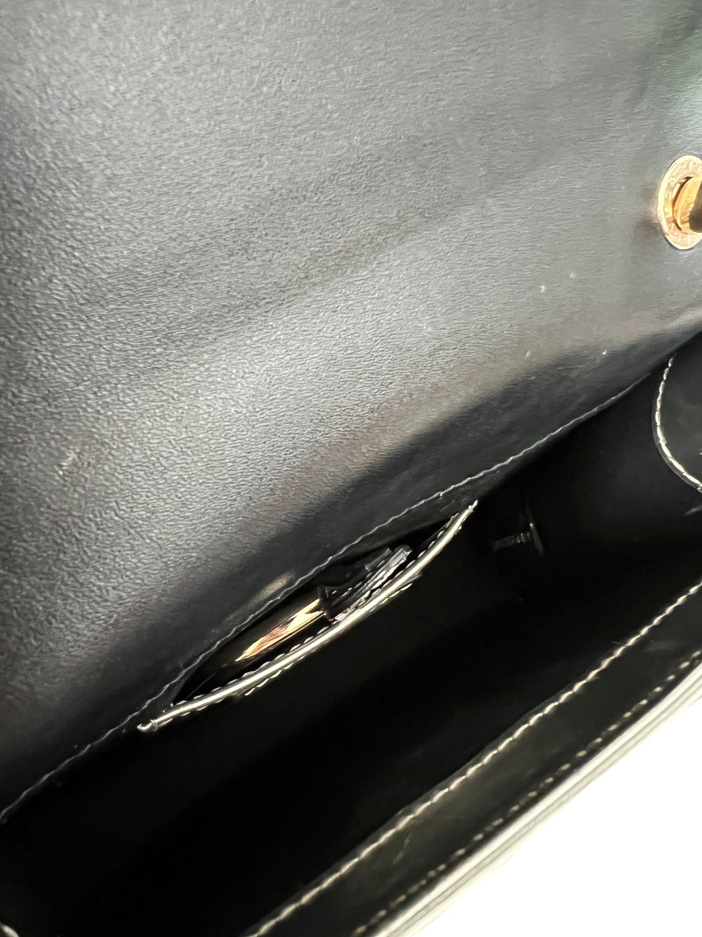 Bvlgari Serpenti Forever Silver Shoulder Bag